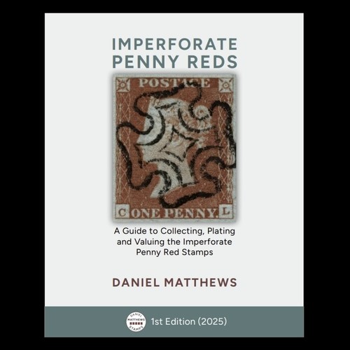 Imperforate penny reds book - imperforate,
