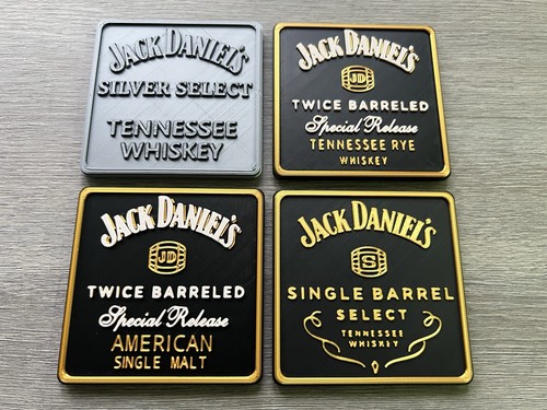 Jack daniels coaster set - jack,