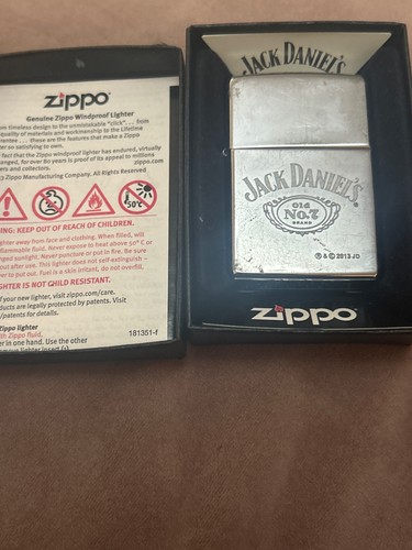 Jack daniels zippo whiskey - jack,