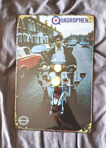 Vintage worn look quadrophenia - worn,