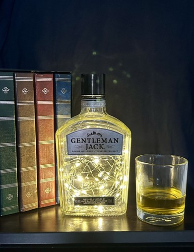 Gentleman jack daniels bottle - jack,