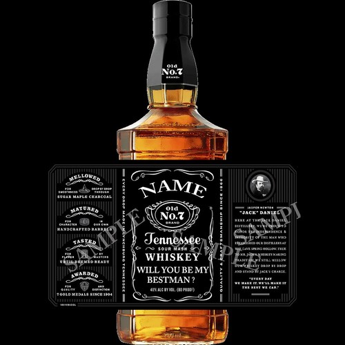 Personalised jack daniels - personalised,