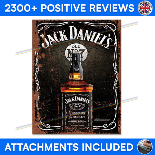 Jack daniels whiskey metal - daniels,