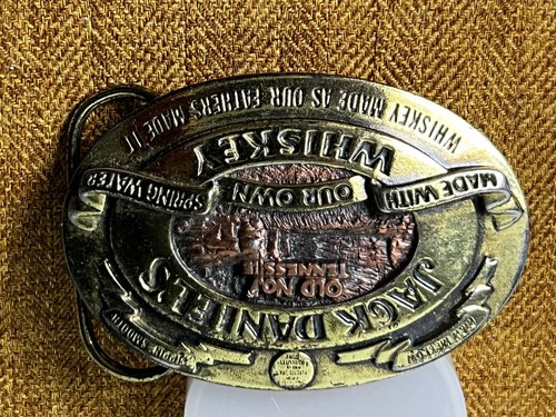 Jack daniels brass - brass, buckle